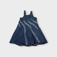 Kenzo Denim Pinafore Dress, Size 4
