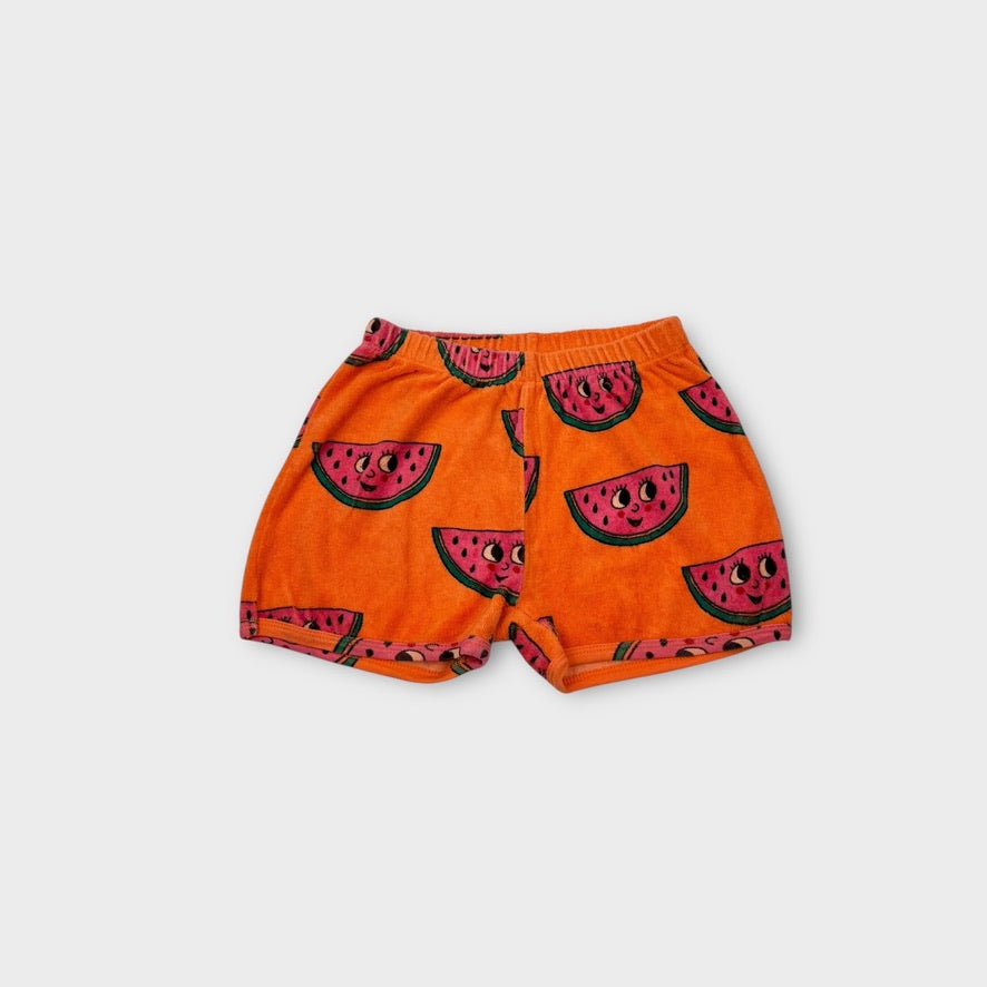 Hugo Loves Tiki Watermelon Shorts, Size 10