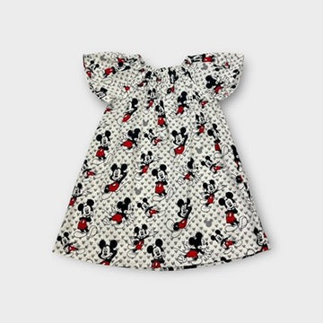 Handmade Mickey Mouse Dress, Size 4