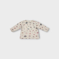 Purebaby Cosy Motif Top, Size 1
