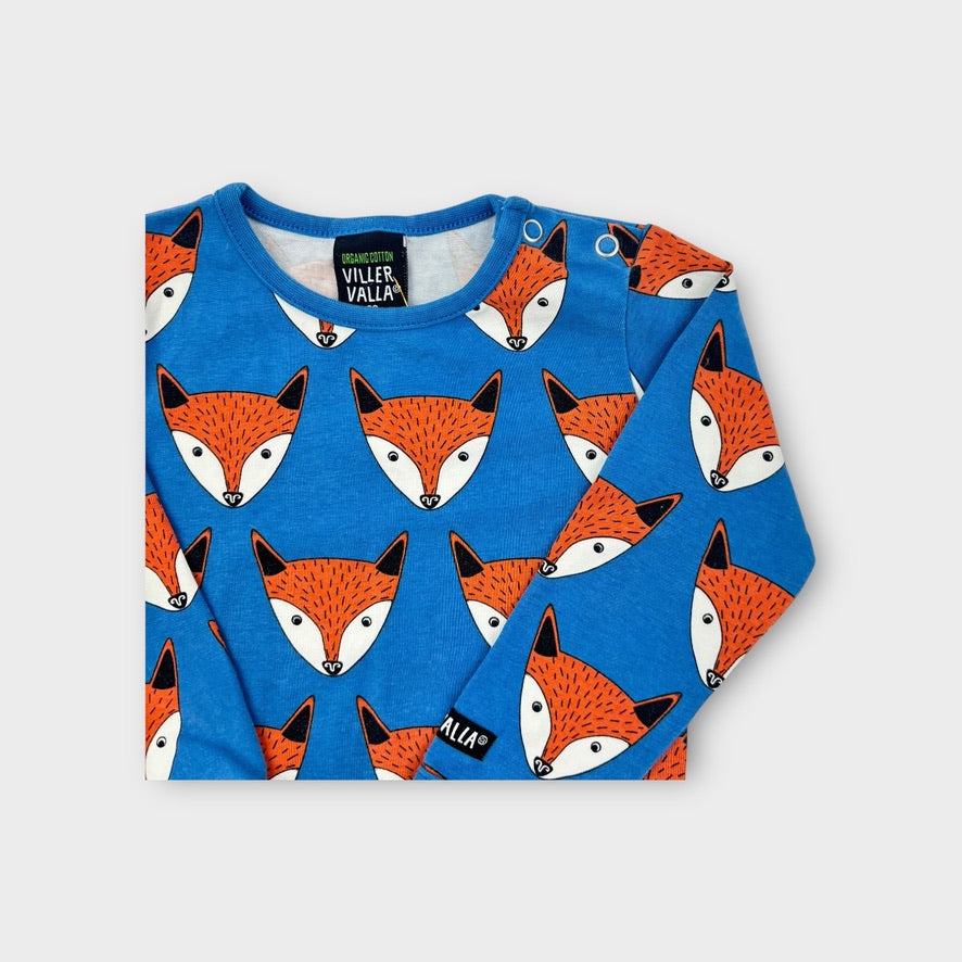 Viller Valler Fox Bodysuit, Size 0
