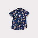 May Gibbs Navy Australian Christmas Shirt, Size 6