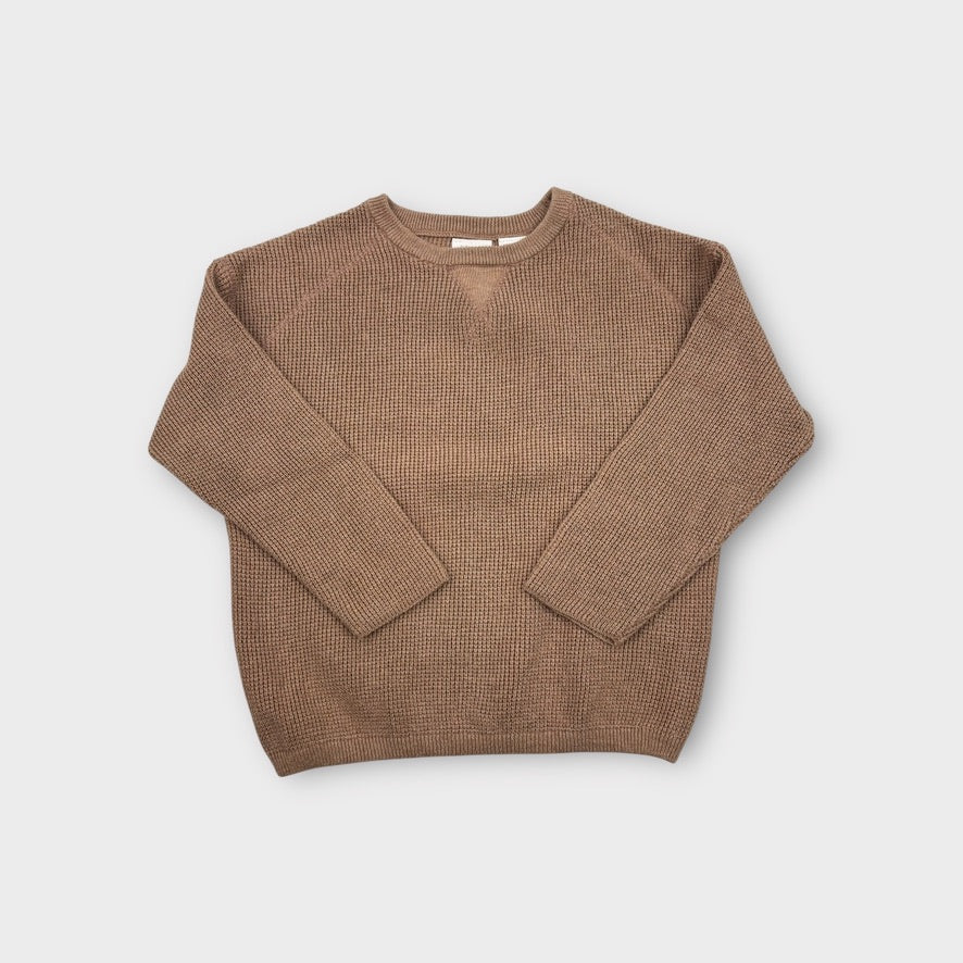 Zara Brown Knit Jumper, Size 4-5