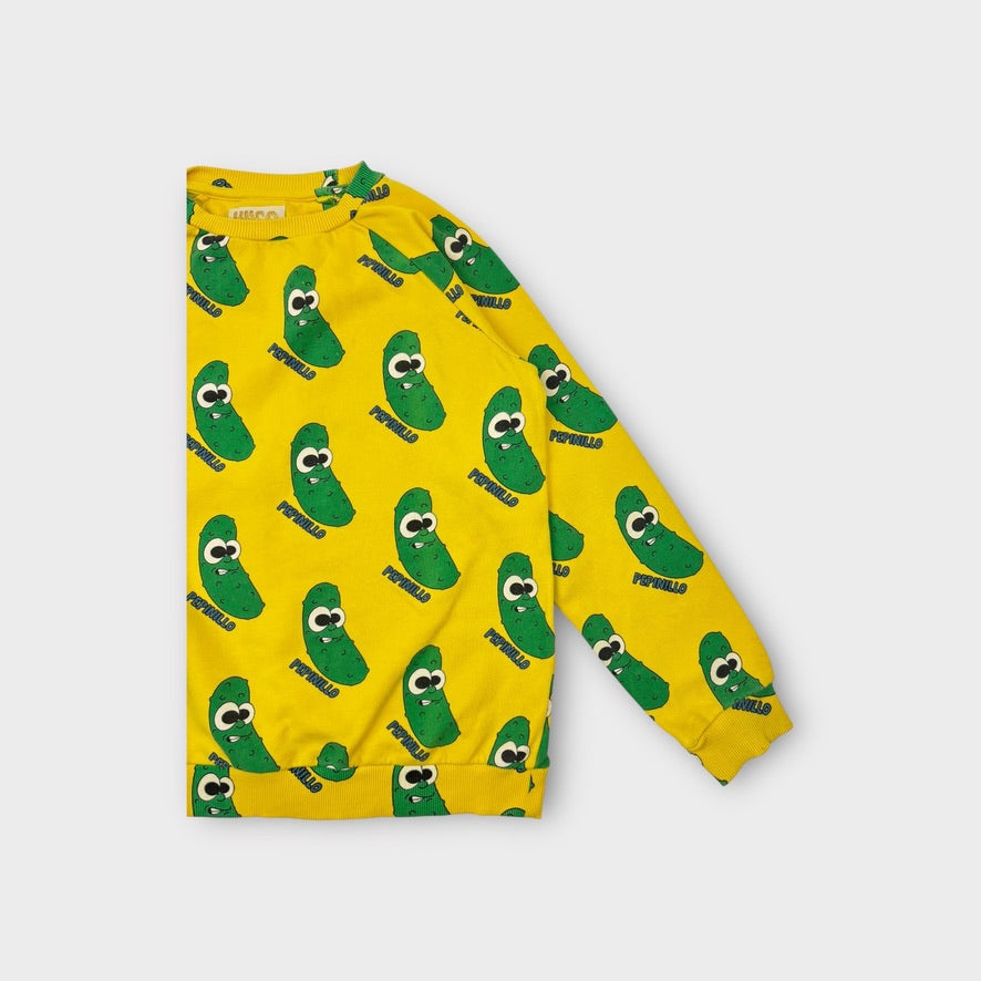 Hugo Loves Tiki Pickle Jumper, Size 10