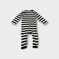 Huxbaby Stripe Bear Onesie, Size 1