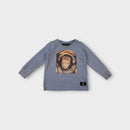 Rock Your Baby Long Sleeve Monkey Top, Size 18M