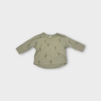 Rylee & Cru Cactus Long Sleeve Top, Size 00