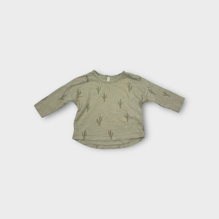 Rylee & Cru Cactus Long Sleeve Top, Size 00