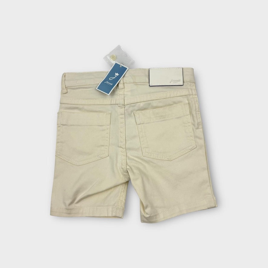 Jacadi Paris White Denim Shorts, Size 1