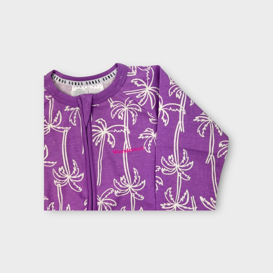 Bonds Wondersuit Palm Tree Onesie, Size 3