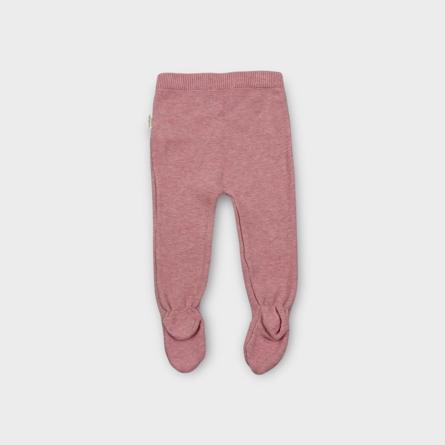 Purebaby Pink Knit Set, Size 00