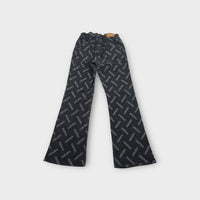 Kenzo Printed Logo Jeans, Size 10