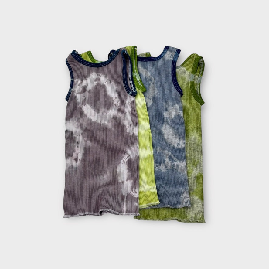 Tie Dye Singlet Pack, Size 000