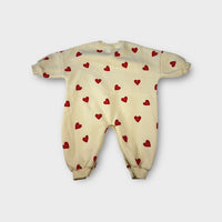 Cinnamon Baby Heart Winter Suit, Size 2