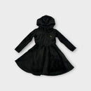Rock Your Kid Fluffy Hooded Dress, Size 2