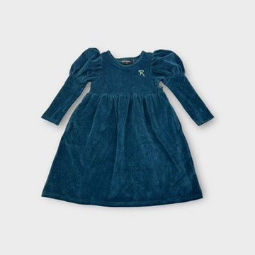 Rock Your Kid Textured Blue Dress, Size 2