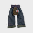 Oishi-M Patchwork Denim Pants, Size 1