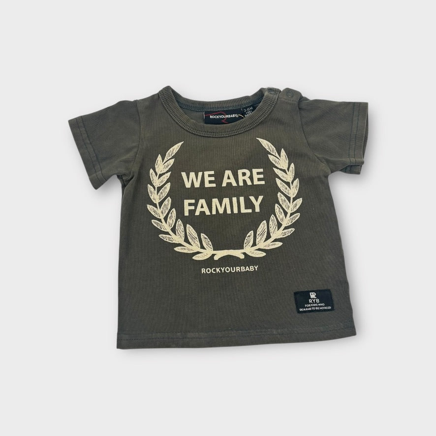 Rock Your Baby Family Tee, Size 00