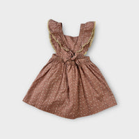 Jamie Kay Floral Pinafore Dress, Size 2