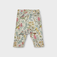 Purebaby Flora Leggings, Size NB
