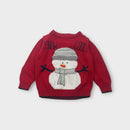 Outfit Kids Snowman Jumper, Size 18M