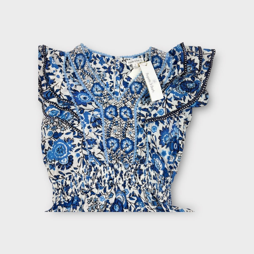Poupette St Barth Printed Dress, Size 6