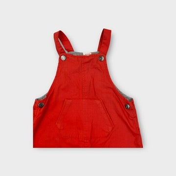 Seed Heritage Red Overalls, Size 2