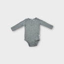 Jamie Kay Ribbed Grey Bodysuit, Size 0