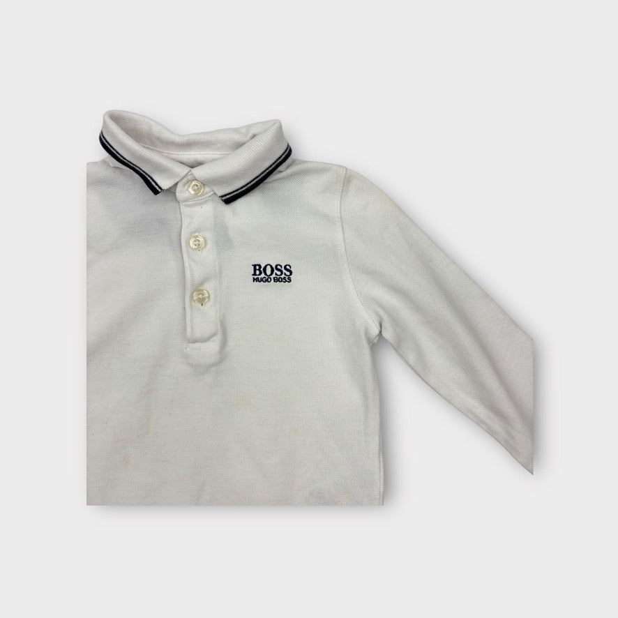 Hugo Boss Long Sleeve Polo Top, Size 2