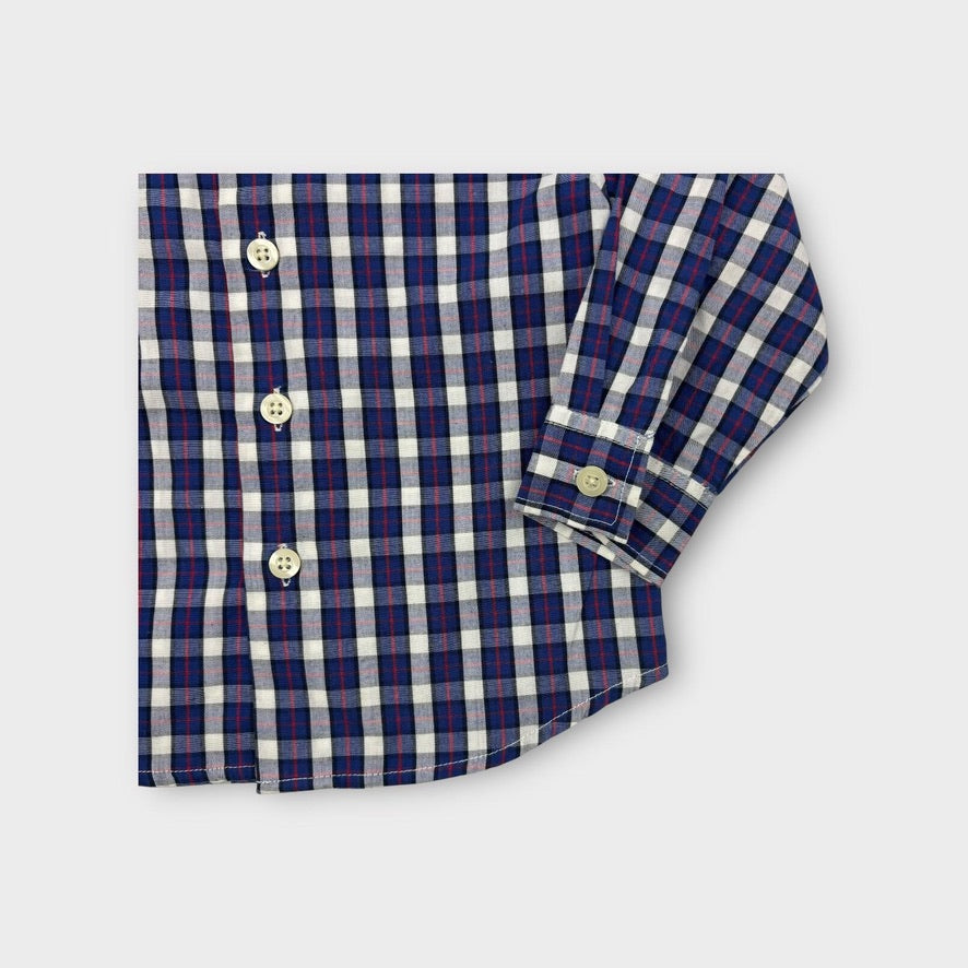 Nautica Red and Blue Check Shirt, Size 18M