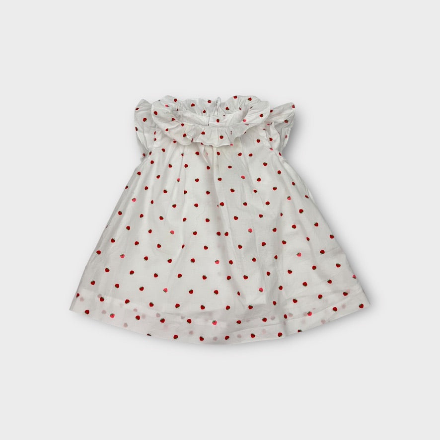 Jacadi Strawberry Dress, Size 000