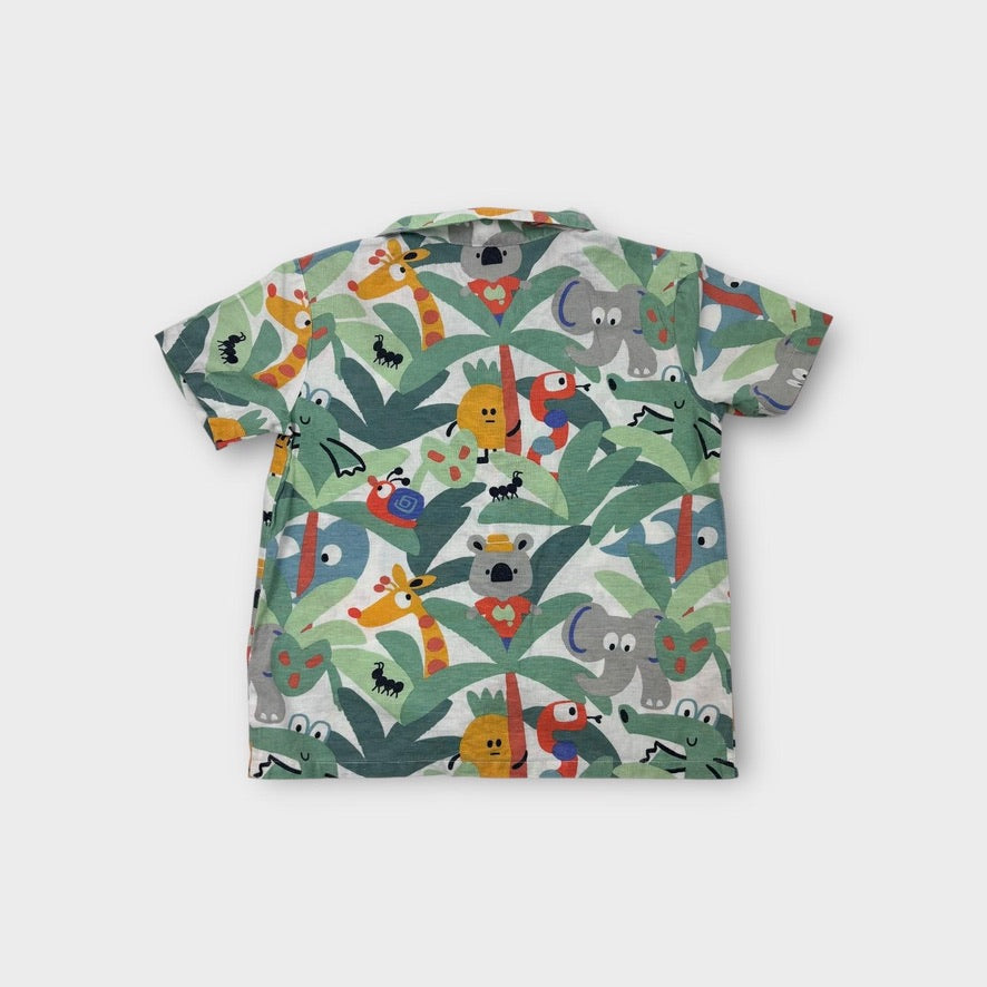 Jack & Milly Jungle Shirt, Size 6