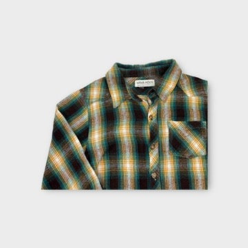 Long Sleeve Flannel Shirt, Size 5