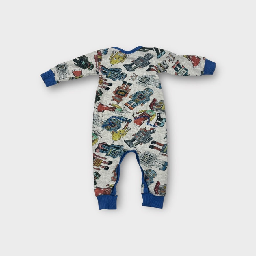 Rock Your Baby Robot Onesie, Size 00