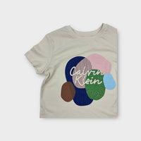 Calvin Klein Jeans Logo T-shirt, Size 8