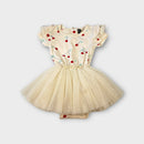 Rock Your Kid Cherry Tulle Dress, Size 2