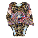 Milla by Camilla Leopard Bodysuit, Size 00