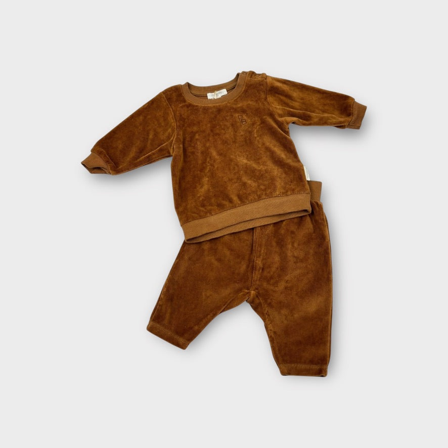 Purebaby Velour Set, Size 00