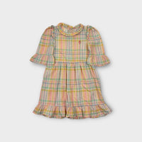 The Animals Observatory Pastel Plaid Dress, Size 8