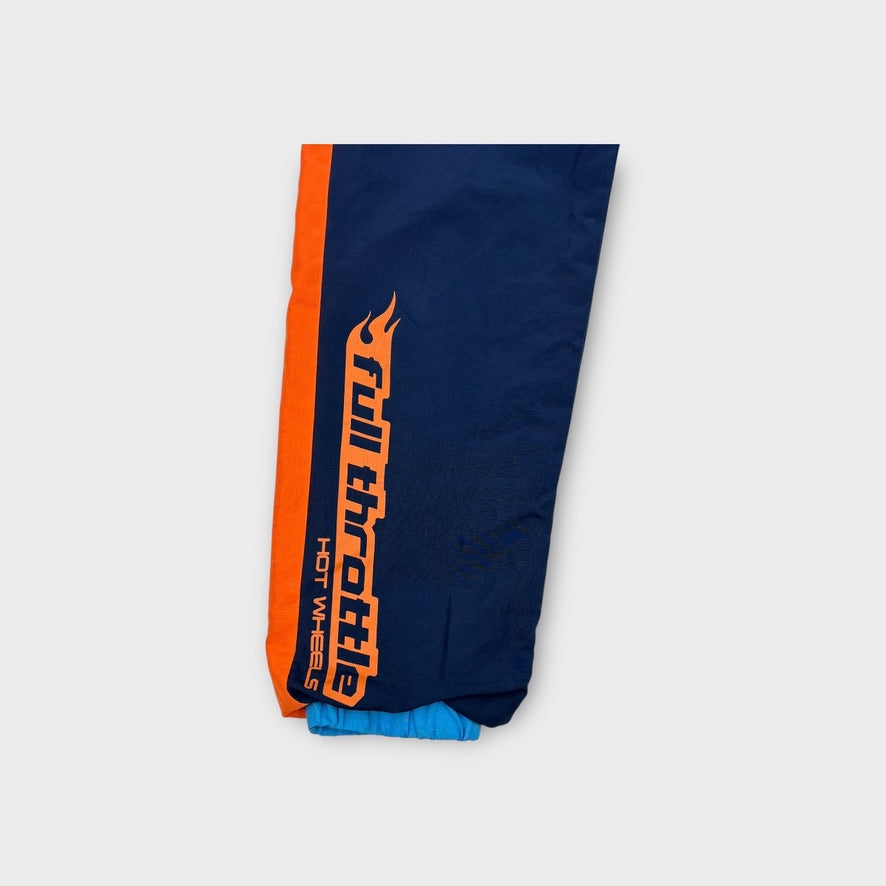 Hot Wheels Navy Track Pants, Size 10