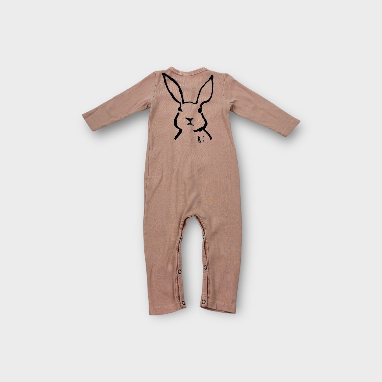 Bobo Choses Bunny Onesie, Size 0
