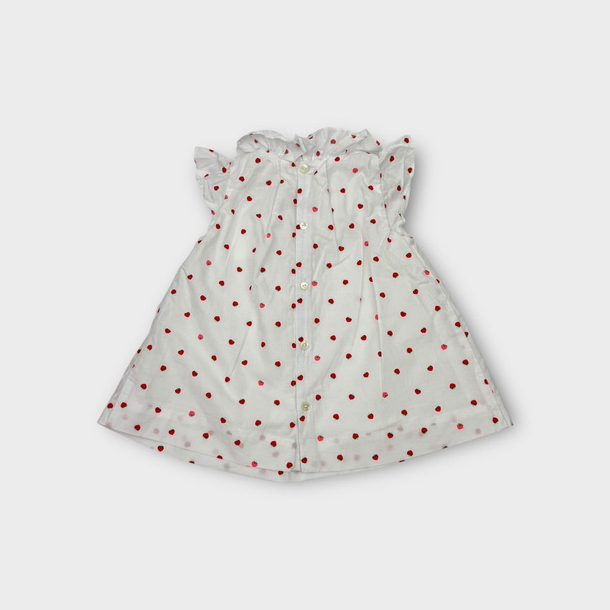 Jacadi Strawberry Dress, Size 000