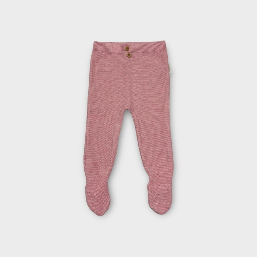 Purebaby Pink Knit Set, Size 00