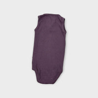 Jamie Kay Purple Ribbed Bodysuit, Size 0