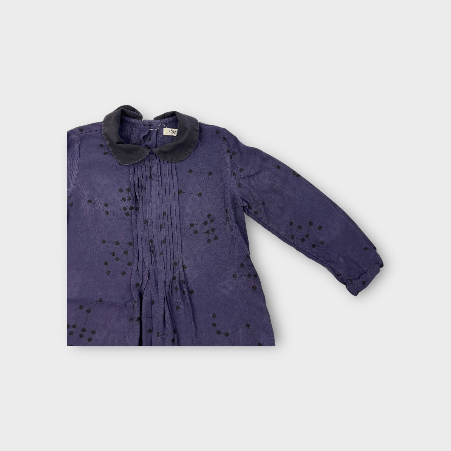 Bobo Choses Long Sleeve Dot Dress, Size 2-3