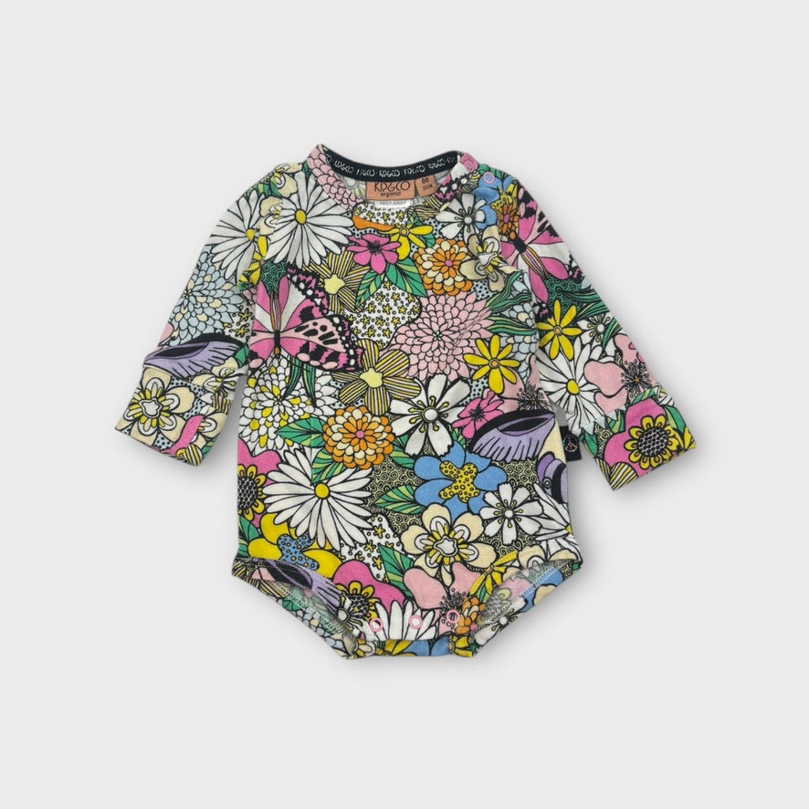 Kip & Co Flower Bodysuit, Size 00