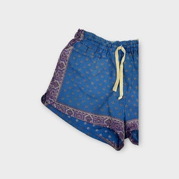 Paisley Blue Shorts, Size 3