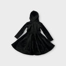 Rock Your Kid Fluffy Hooded Dress, Size 2