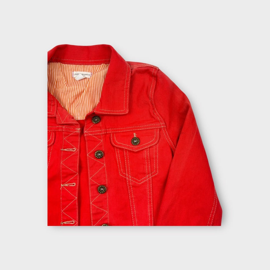 Pumpkin Patch Denim Jacket, Size 12