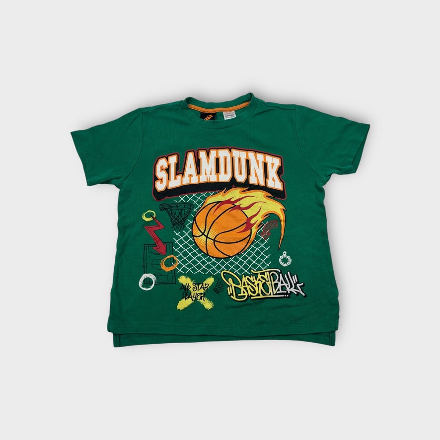 Vintage Slam Dunk Basketball T-shirt, Size 10